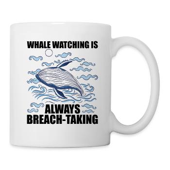 Whale Watcher Saying Whale Fans Humpback Whales - Mug - white - Right