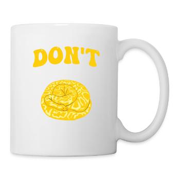 Don't Touch My Balls Für Alle Snake-fans - Tasse - Weiß - Rechts