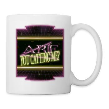 Chat Humour Mignon Avocats Blague persane - Mug blanc - blanc - Droite