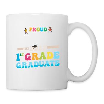 Stolzer Onkel einer 1. Klasse von 2023 - Tasse - Weiß - Rechts