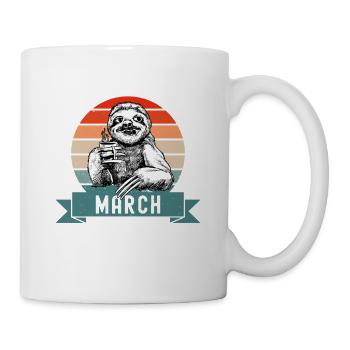 Legends Were Born In March 1997 Sloth Sloth - Mug - white - Right