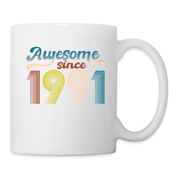 Vintage 1991 Retro Bitrthday Limited Edition - Mug - white - Right