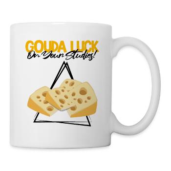 Gouda-Liebhaber für geräucherten Gouda - Tasse - Weiß - Rechts