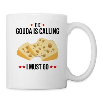 Charcuterie design for cheesemakers - Mug - white - Right
