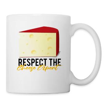 Gouda-Käse-Design für Gouda Fnas und Charcuterie - Tasse - Weiß - Rechts
