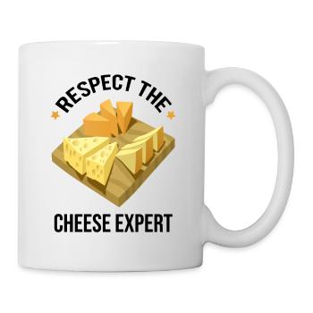Charcuterie design for cheese makers - Mug - white - Right