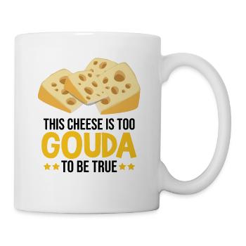 Conception de charcuterie pour les fromagers - Mug blanc - blanc - Droite