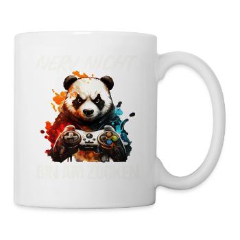 Nur noch eine Runde dann hör ich auf Kinder Gaming - Tasse - Weiß - Rechts