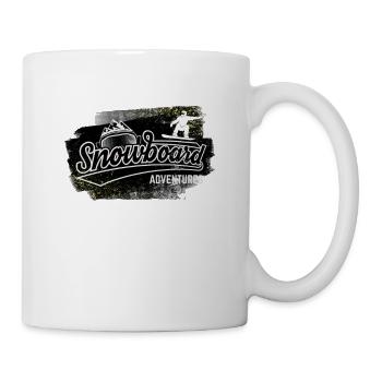 Snowboard Adventures Winter Sports Snow - Mug - white - Right