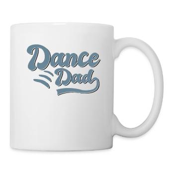 Cadeau Dancing Papa - Mug blanc - blanc - Droite