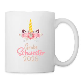 Große Schwester 2025 - Mug blanc - blanc - Droite