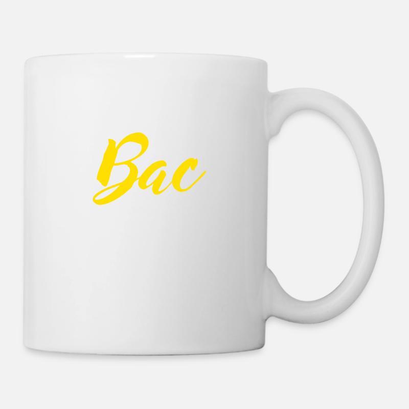 Cadeau bachelier BAC 2023 Bachelière 2023 Vacances - Mug blanc - blanc