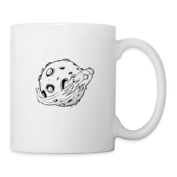 Vivez votre vie au maximum Retro Space Designs - Mug blanc - blanc - Droite
