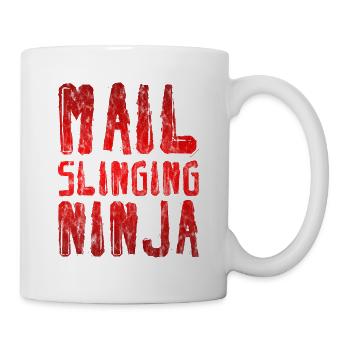 Mail Slinging Ninja 3 - Mug - white - Right