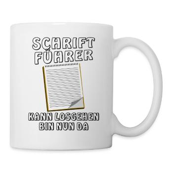 SCHRIFTFÜHRER - Tasse - Weiß - Rechts