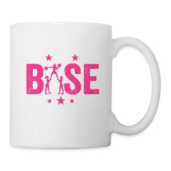 Tout sur ce design de cheerleading de base, encouragez - Mug blanc - blanc - Droite