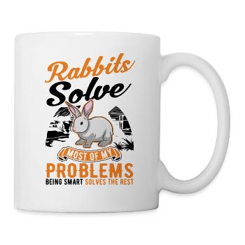 Rabbit Rabbit Rabbit - Mug - white - Right