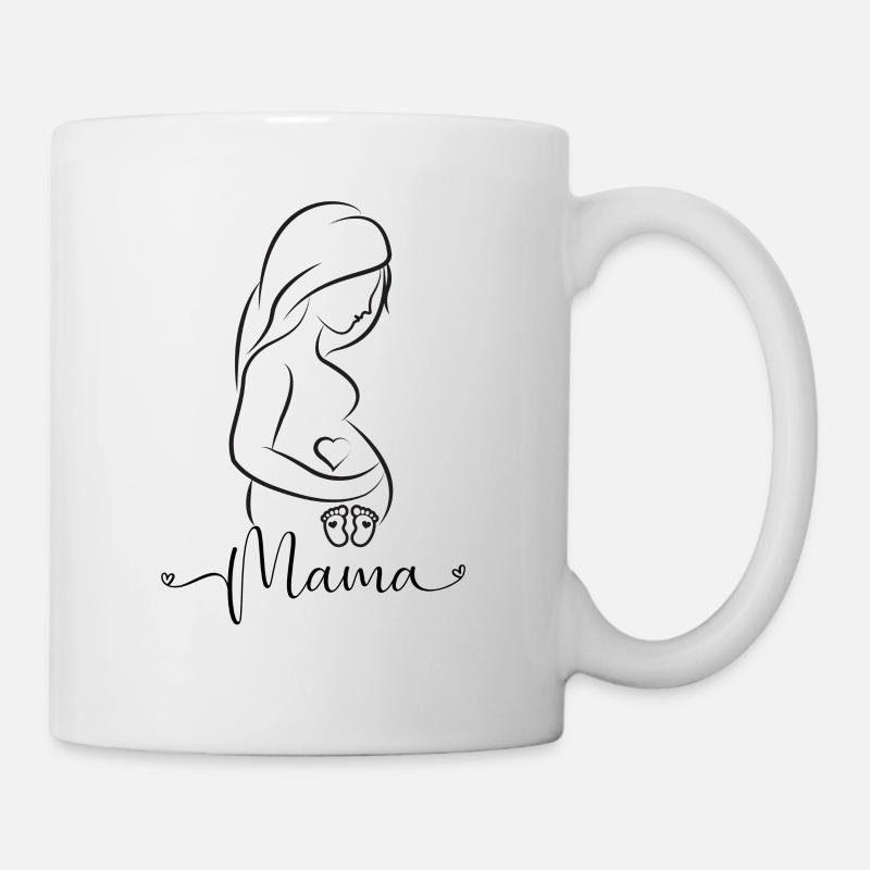 pregnant - Mug - white
