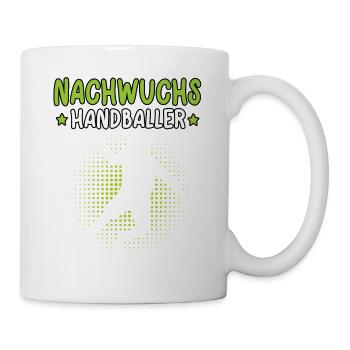Handball Nachwuchs Handballer Handballerin - Tasse - Weiß - Rechts