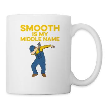 Funny Concrete Finisher Art Men Dad Cool Cement - Mug - white - Right