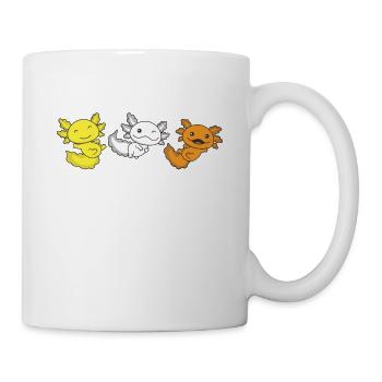 Maverique Flag Pride LGBTQ Axolotl - Mug blanc - blanc - Droite