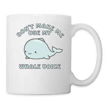 Baby Whale Fish Baby Kids Gift - Mug - white - Right