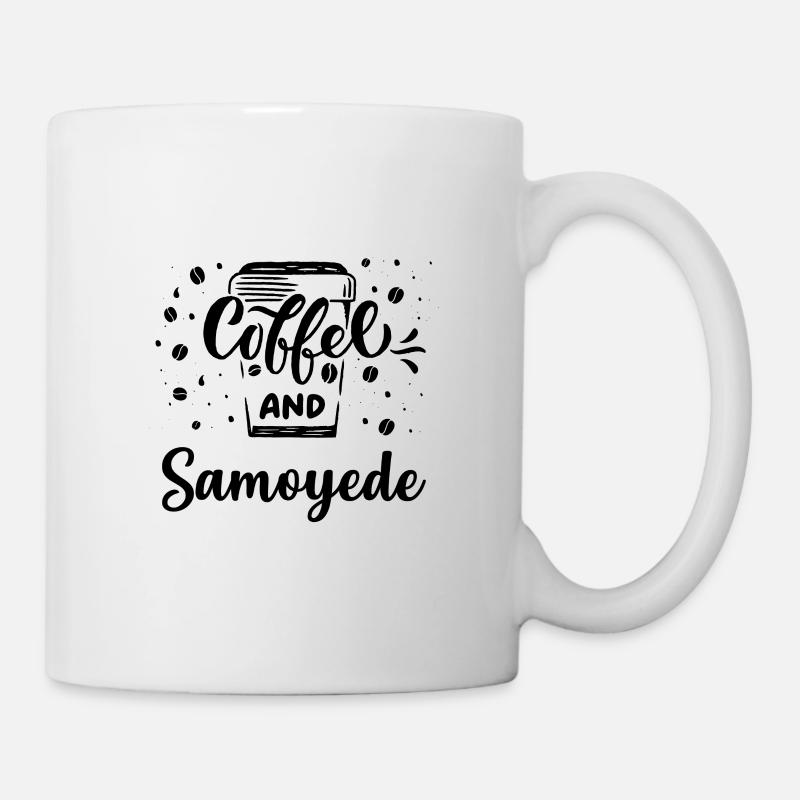 Samojede - Tasse - Weiß
