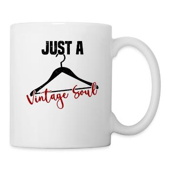 Secondhandladen Secondhand Öko Hipster Gebraucht - Tasse - Weiß - Rechts