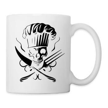 I have been cooking since the dawn of time - Mug blanc - blanc - Droite