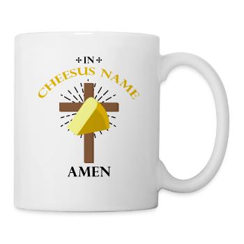Charcuterie design for cheesemakers - Mug - white - Right