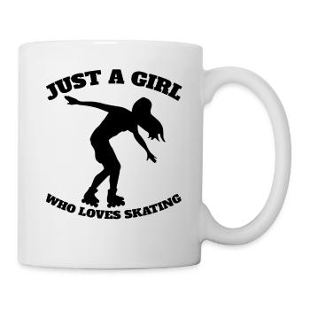 Inline Skating Skater Girls Inline Skating - Mug - white - Right