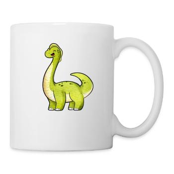Kawaii Brachiosaurus - Mug - white - Right