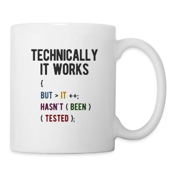 Software Ingenieur Informatiker Programmierer - Tasse - Weiß - Rechts