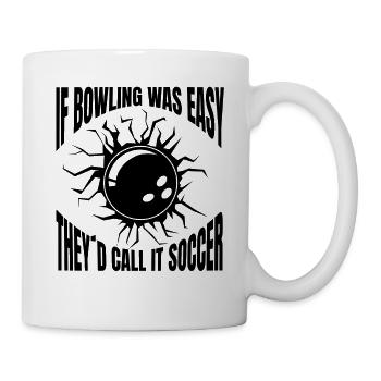Bowling Skittles Cadeau Bowling Ball Kegel Bowler - Mug blanc - blanc - Droite