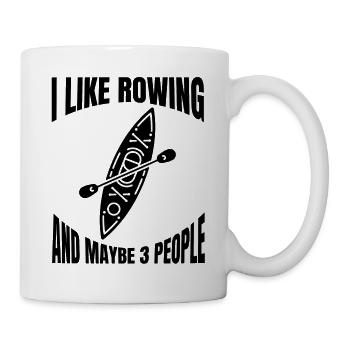 Rower funny rower saying rowing club rowing - Mug - white - Right