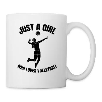 Volleyball Player Volleyball Girls Beach Volleyball - Mug - white - Right