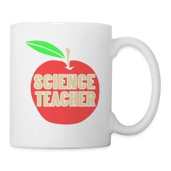 Science Teacher Cute Retro Teacher Designs - Mug - white - Right