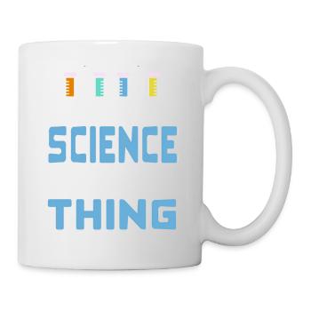 Enseigner les sciences est un peu mon truc Professeur rétro - Mug blanc - blanc - Droite