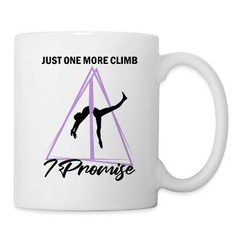 Aerial Silk Dancer for Aerial Ribbon and Aerialist - Mug - white - Right
