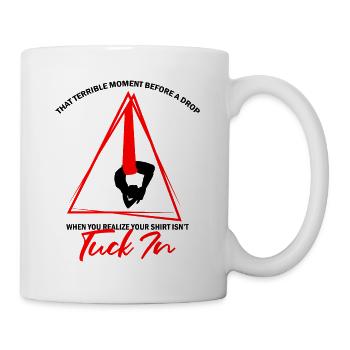 Aerial Silk Dancer for Aerial Ribbon and Aerialist - Mug - white - Right
