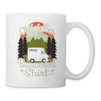 Camping Natur Camper Selbstausbauer Wildcamping & - Tasse - Weiß - Rechts