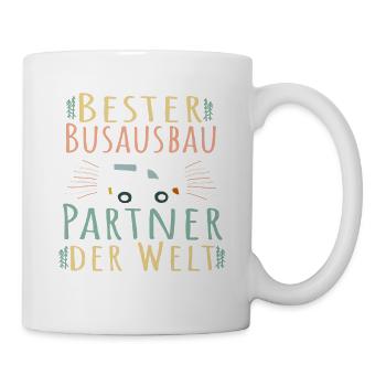Camping Natur Road Trip Wohnmobil Busausbau - Tasse - Weiß - Rechts