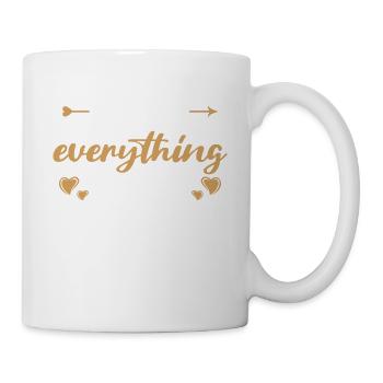 Petite amie, petit ami, homme, partenaire de la Saint-Valentin - Mug blanc - blanc - Droite