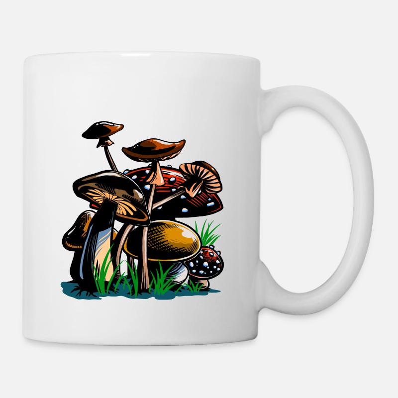 Mushrooms - Mug - white