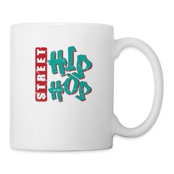 Street Hip Hop Musique Genre Rap Graffiti - Mug blanc - blanc - Droite