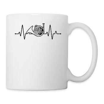 Français corniste Français corniste Français corniste - Mug blanc - blanc - Droite