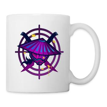 Paintball Monstre Samouraï - Mug blanc - blanc - Droite