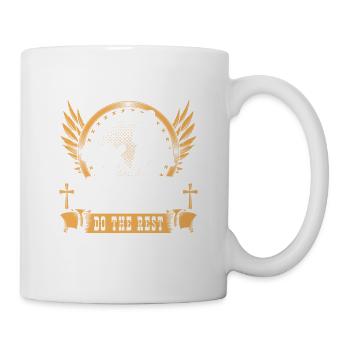 Calf Roping Jesus Quote, Christian Breakaway - Tasse - Weiß - Rechts