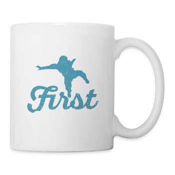 Skydiver I have my first - Mug - white - Right