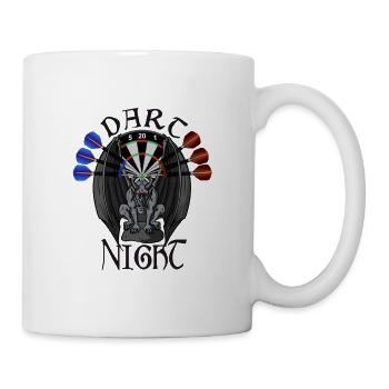 Dart Night, Dart Design, Gothic Design, mystical - Mug - white - Right